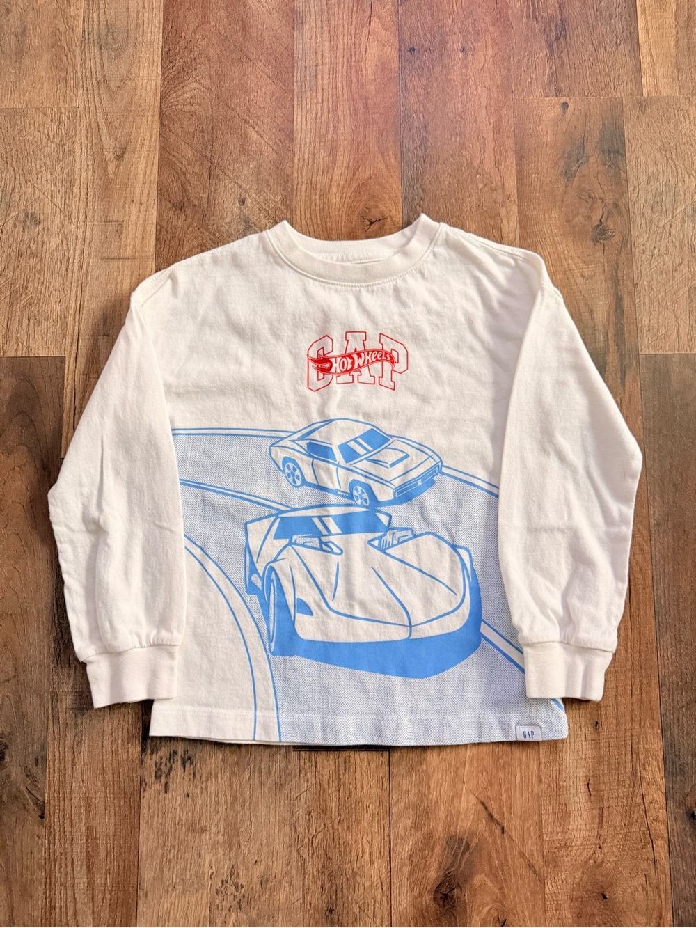 Hot Wheels x GAP Kids Long-Sleeve Graphic Tee - 5Y